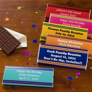 You Name It Personalized Candy Bar Wrappers - 10803