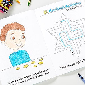 Super Fun Personalized Coloring Activity Book