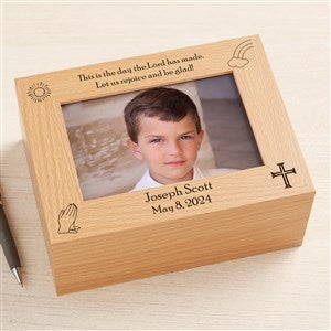 Rejoice And Be Glad Personalized Boys Keepsake Box - 11232