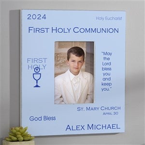My Special Day Personalized First Communion 5x7 Wall Frame Vertical - 11258-WV