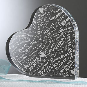 Her Heart Of Love Personalized Keepsake - 11345