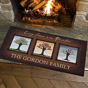Large Personalized Family Doormats - The Seasons - 11561-O