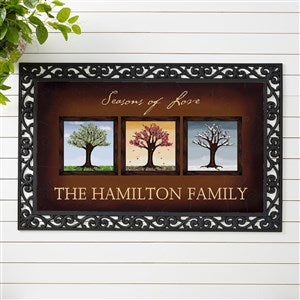 Personalized Doormat - Changing Seasons - 20x35 - 11561-M