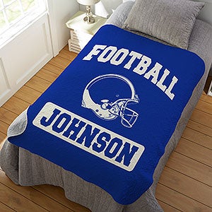 15 Sports Personalized 50x60 Quilted  Blanket - 11601-Q