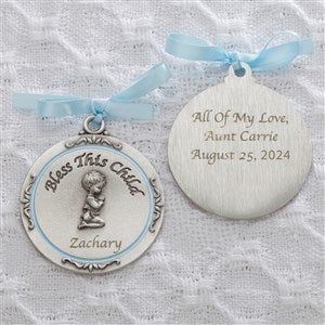 Personalized Crib Medallion - Bless This Boy - 11607-B