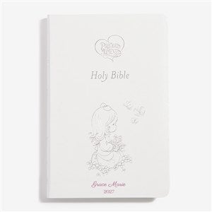 Precious Moments Personalized Bible for Girls - 12140-W