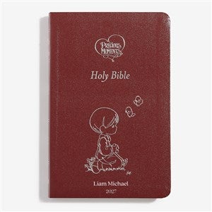 Precious Moments Personalized Bible for Boys - 12140-B