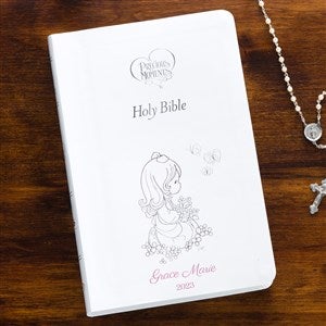 Precious Moments Personalized Bible for Girls - 12140-W