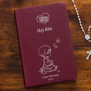 Precious Moments Personalized Bible for Boys - 12140-B