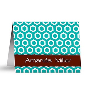 Her Design Personalized Note Cards - 12214