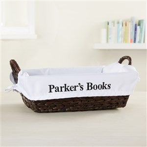 Personalized Boys Storage Baskets - Blue - 12252