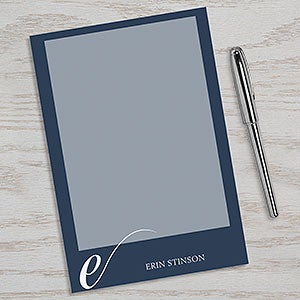 Stylish Monogram Personalized Notepad - 12264