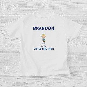 Personalized Toddler T-Shirt - Im the Brother - 12316-TT