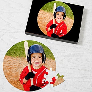 Personalized Round Photo Puzzles - Your Picture - 1237-26