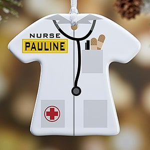 Personalized Christmas Ornaments - Medical Doctor - 1-Sided - 12377-1