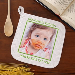 Personalized Photo Potholder - Picture Perfect - 12384-P1