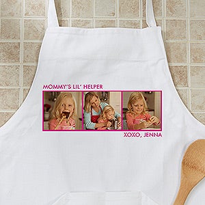Personalized Photo Aprons - Two Pictures - 12384-3A