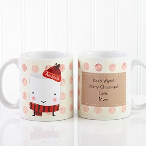 Personalized Mug & Hot Cocoa - Marshmallows - 12412-S