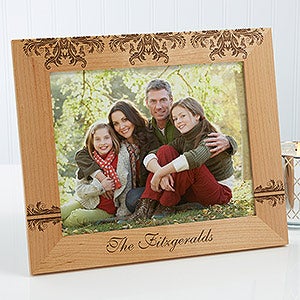 Personalized 8"x10" Family Picture Frames - Damask - 12415-L