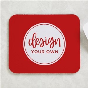 Design Your Own Custom Horizontal Mouse Pad - Red - 12498-RE