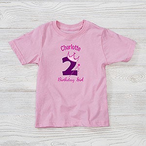 Birthday Princess Personalized Toddler T-shirt - 12583TT