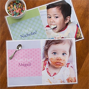 Little Ones Personalized Photo Placemat - 12752