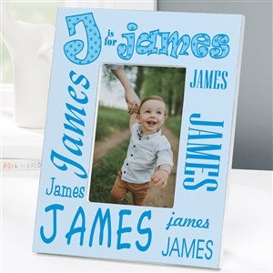 Its Me! Personalized Alphabet Name 4x6 Tabletop Frame - Vertical - 1279-TV