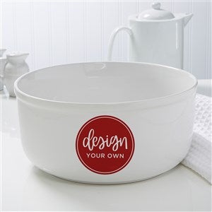 Design Your Own Personalized Serving Bowl - 12898