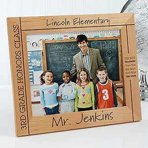 Personalized Teacher Picture Frame - 8x10 - From the Class - 12921-L