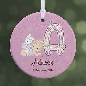 Precious Moments Personalized Baby Ornament - Glossy - 12929-P