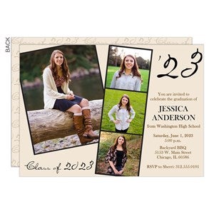 Modern Graduation Invitations - 12947