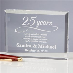 Happy Anniversary Personalized Keepsake - 13025