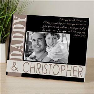 I Love You Each & Every Day Personalized 4x6 Tabletop Frame Horizontal - 13055