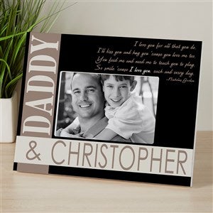 I Love You Each  Every Day Personalized 4x6 Tabletop Frame Horizontal - 13055