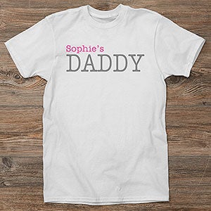 Personalized Father Daughter T-Shirts - Daddy - 13080-AT