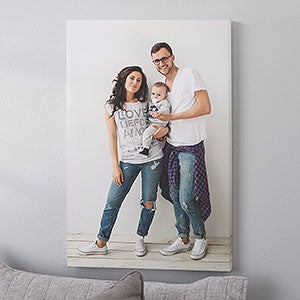 Personalized Photo Canvas Print - 16x20