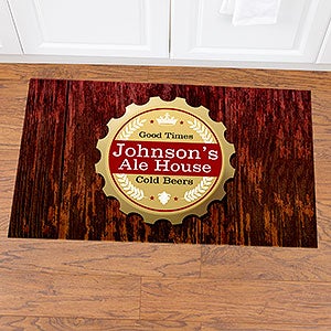 Premium Brew Personalized Doormat- 20x35 - 13151-M