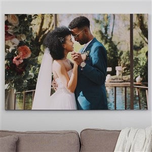 Custom Photo Canvas Print - Wedding Memories - 28x42 - 1316-28x42