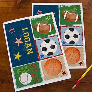 Ready, Set, Score Personalized Folders - Set of 2 - 13239