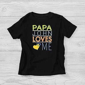 Personalized Toddler T-Shirt - Somebody Loves Me - 13244TT