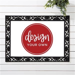Design Your Own Personalized 18x27 Doormat - White - 13289-W