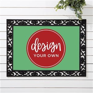 Design Your Own Personalized 18x27 Doormat - Sage Green - 13289-Green