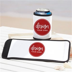 Design Your Own Custom Can Wrap & Bottle Wrap - White - 13323-White