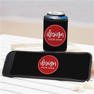 Make Your Own Custom Can Wrap & Bottle Wrap - Black - 13323-Black
