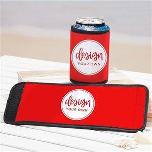 Design Your Own Custom Can Wrap & Bottle Wrap - Red - 13323-Red