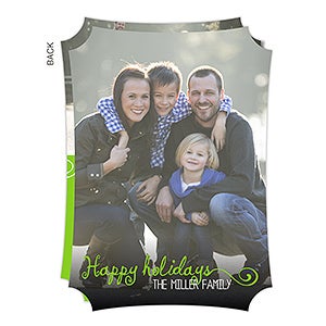 Personalized Photo Christmas Cards - Vertical - Picture Perfect - 13347-V