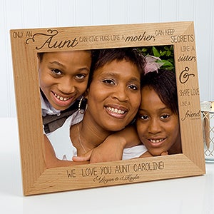 Personalized Picture Frames for Aunts - 8x10 - 13353-L