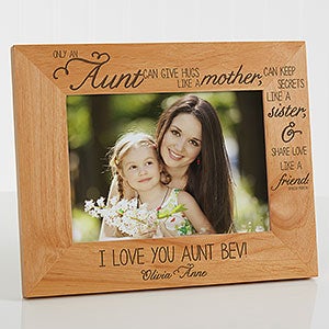 Special Aunt Personalized Photo Frame - 5 x 7 - 13353-M