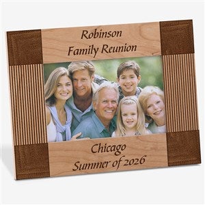 Personalized 8x10 Wood Picture Frame - Create Your Own Design - 1342-L