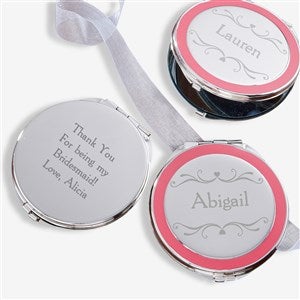 The Bridal Party Engraved Compact Mirror - 14105